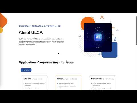 ULCA Overview & Demo