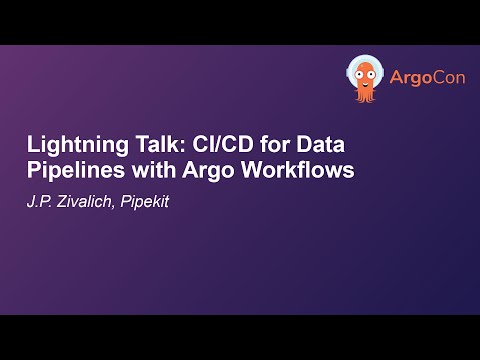 CI/CD for Data Pipelines with Argo Workflows