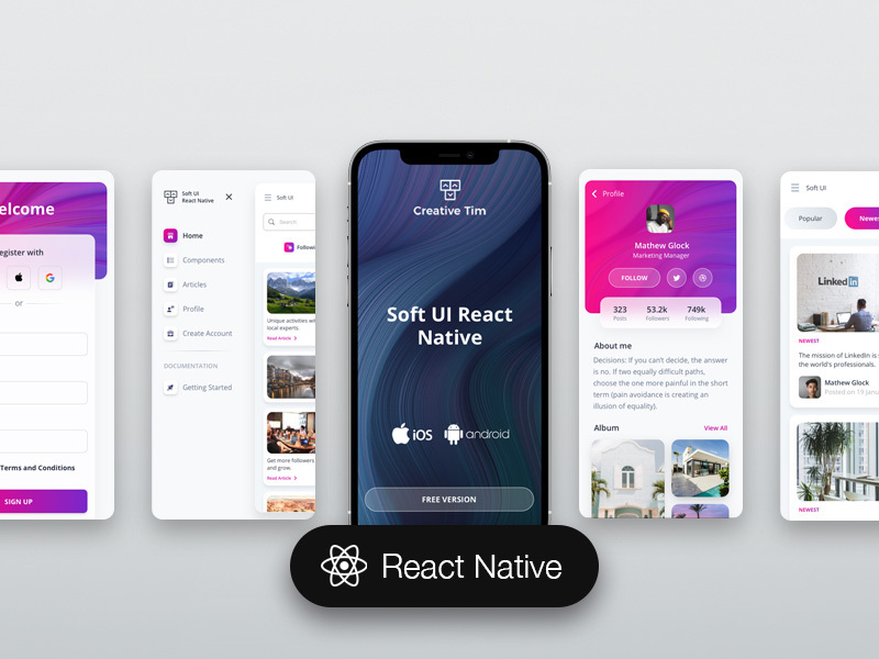 Soft UI React-Native