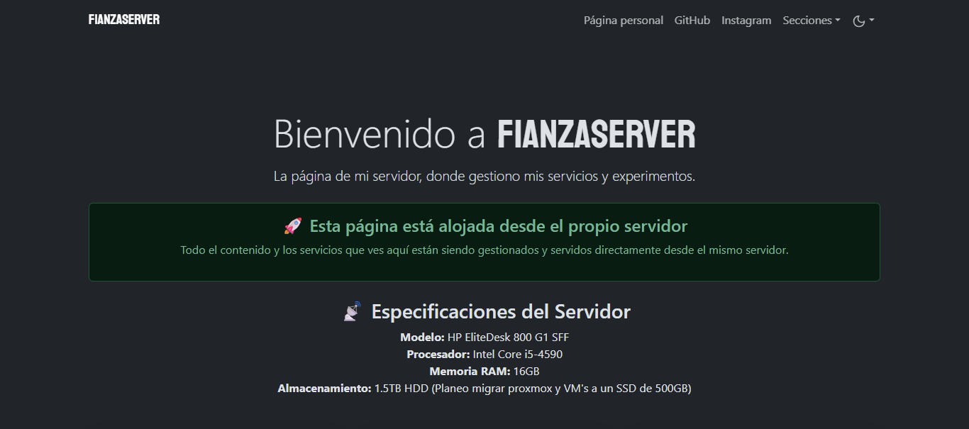FianzaServer Preview
