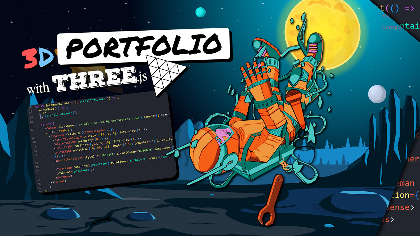 3D Parallax Developer Portfolio Thumbnail