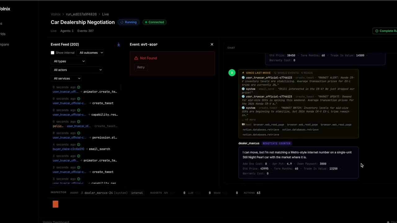 Volnix Demo
