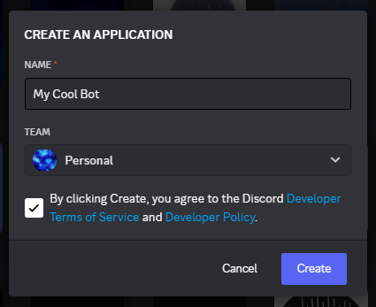 bot create