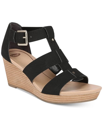 dr-scholls-barton-wedge-sandals-black-snake-print-1