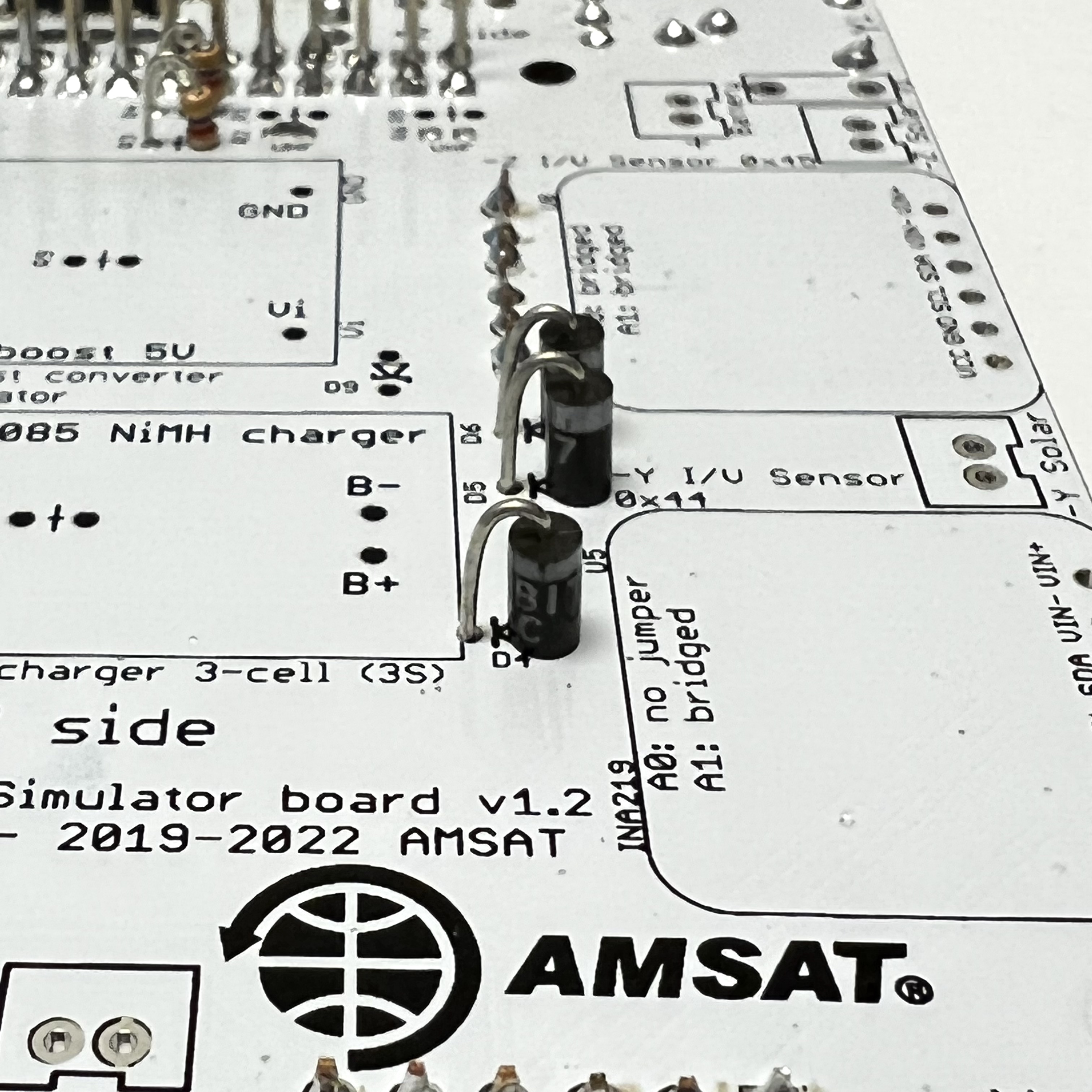 PCB with diodes