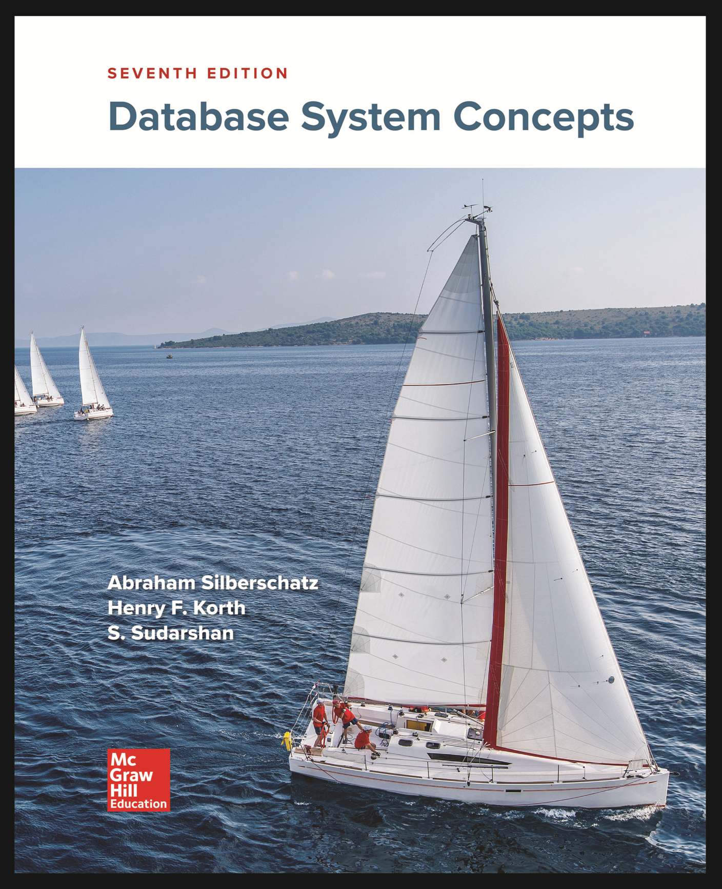 Cover page of the book database system concepts 7th edition