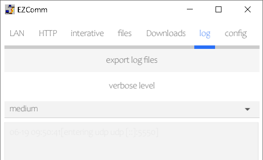 tab log