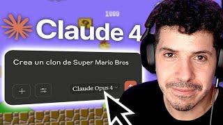 Probé Claude 4 para crear un videojuego