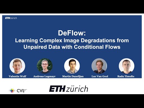 DeFlow CVPR presentation video