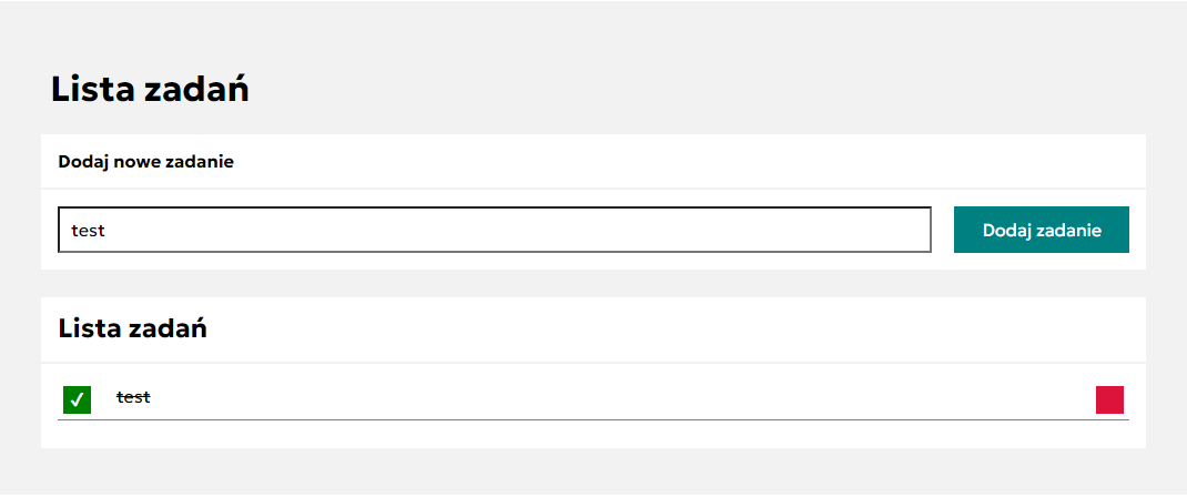 GitHub - OlgaCybulska/tasks-list: It's a simple task list where you can ...