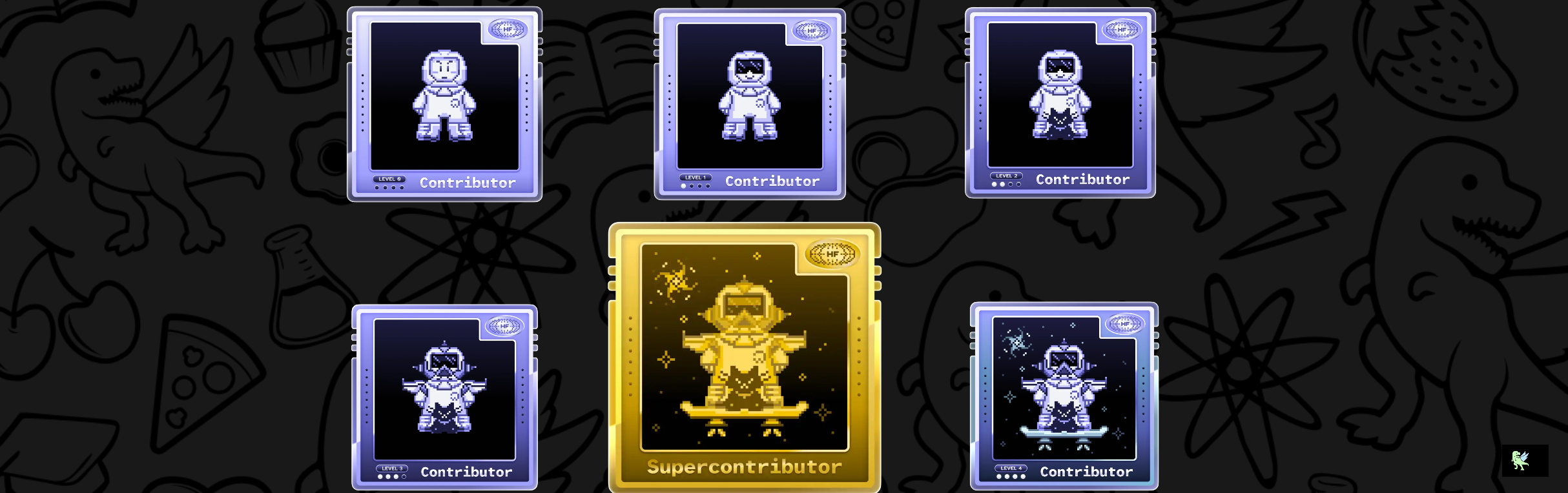 An image of @aarjav812's Holopin badges, which is a link to view their full Holopin profile