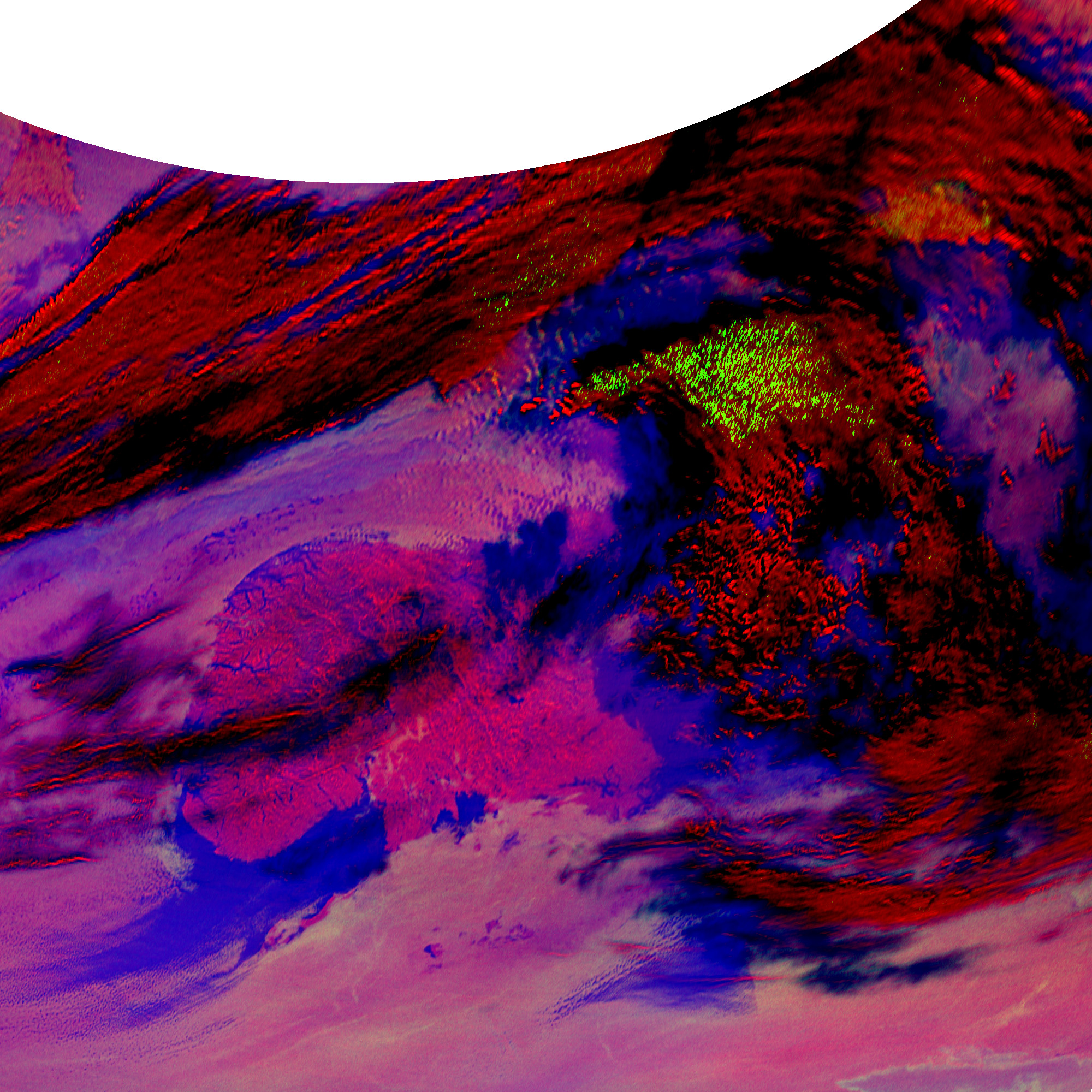 Night microphysics RGB