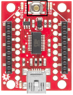 RESET button location XBee Explorer