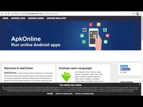 ApkOnline android online emulator