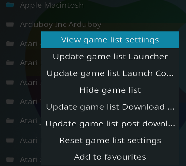 IAGL Context Menu