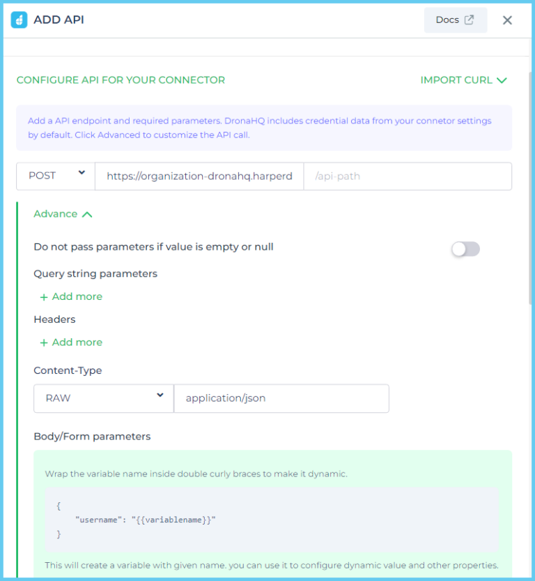 configure AP for your connector