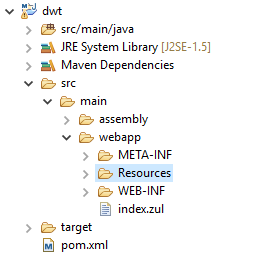 zk project structure