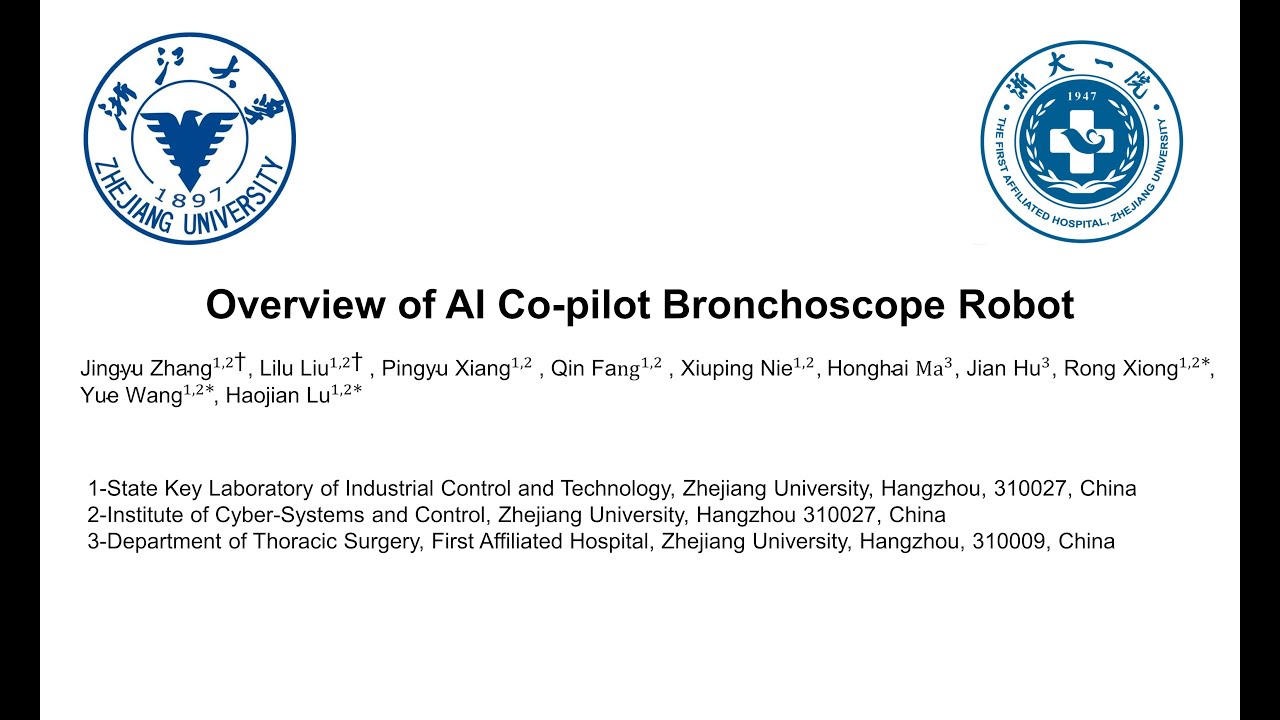 AI Co-pilot Bronchoscope Robot