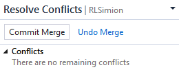 No more conflicts