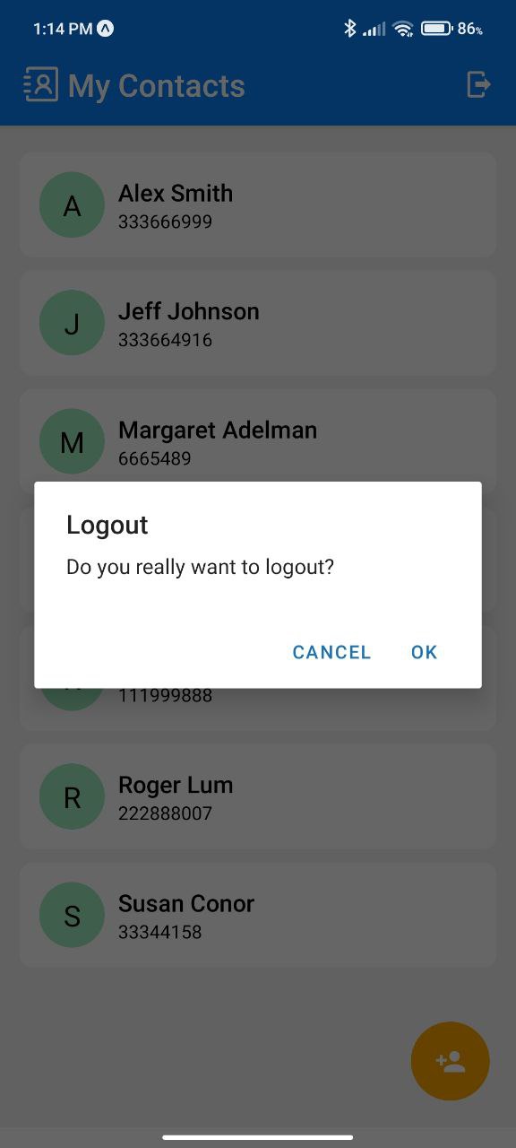 logout