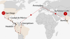 La peligrosa ruta a través de más de 10 países latinoamericanos que siguió un inmigrante indio antes de ser devuelto en cadenas desde EE.UU. a su país