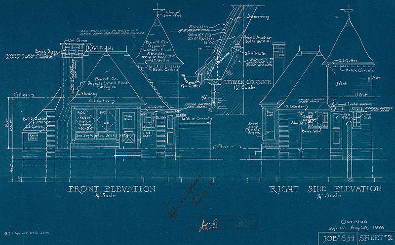 Architectural drawing