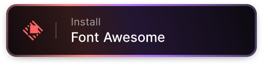 Install Font Awesome Raycast Extension