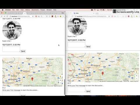 RealTime Maps and Chat with Angular SocketIo Video