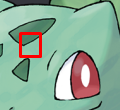 Bulbasaur Ear Example