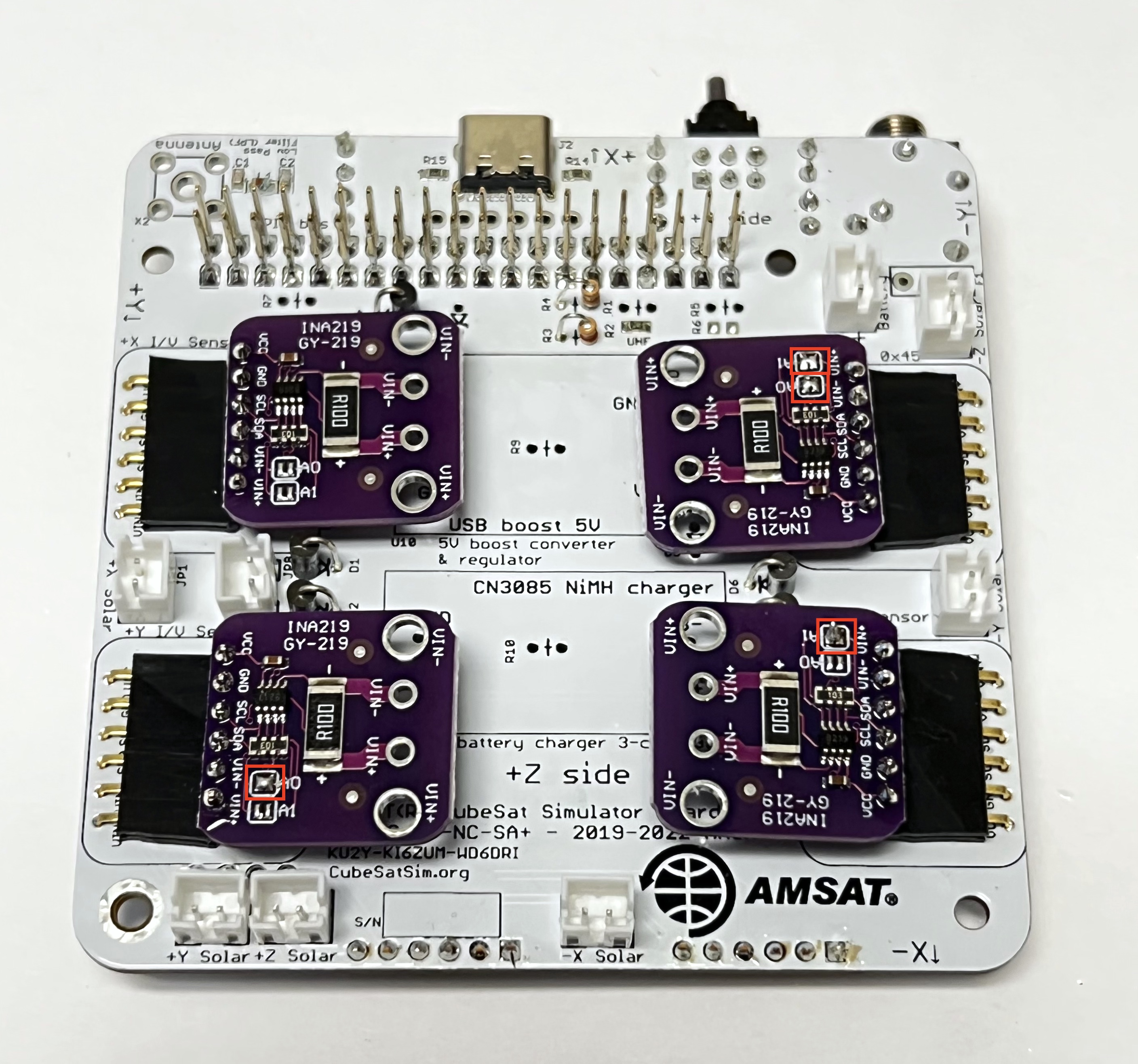 PCB with JST Connectors