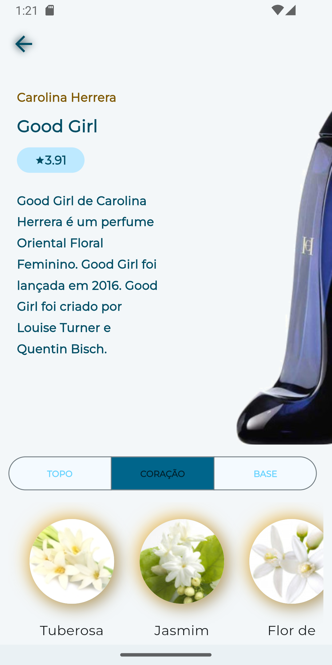 Perfume Feminino Light Theme