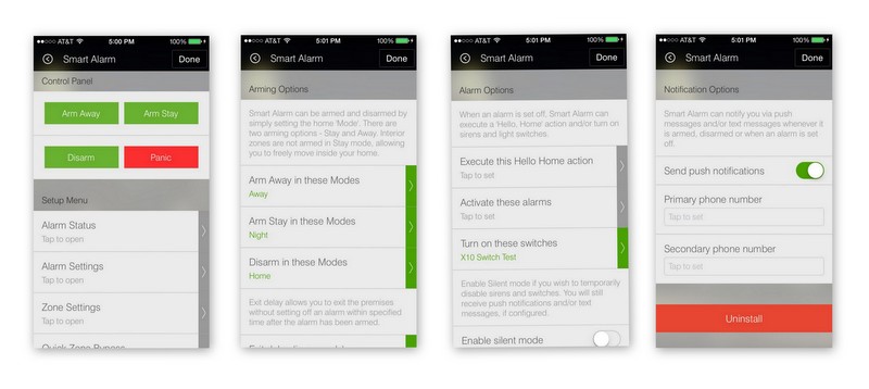 GitHub - SANdood/smartalarm: Smart Alarm is a home security application ...