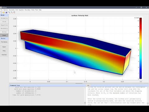 CFDTool & OpenFOAM GUI Video Tutorial