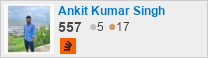 profile for Ankit Kumar Singh on Stack Exchange, a network of free, community-driven Q&A sites