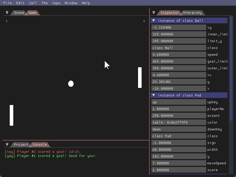 example screenshot