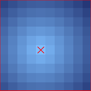 How would I make a heatmap in pygame on a grid