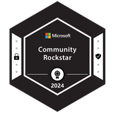 Microsoft Community Rockstar - 2024