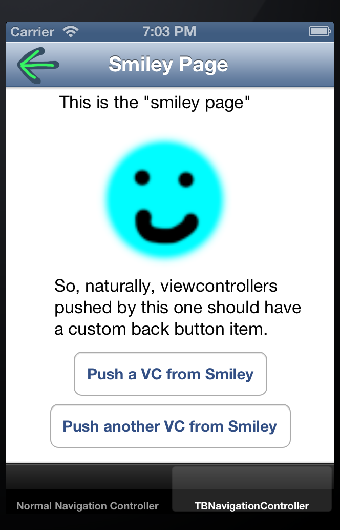smiley view controller