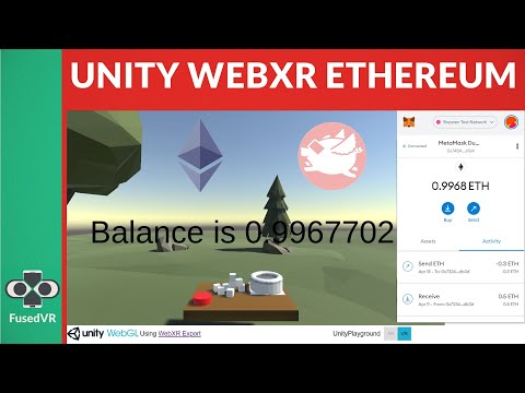 Ethereym WebXR Unity