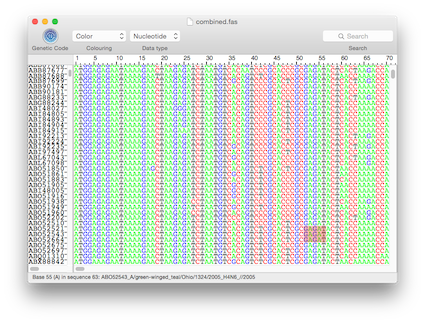 Sequence viewer