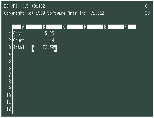 VisiCalc