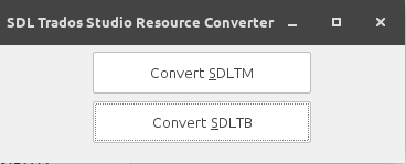 Trados Studio Resource Converter