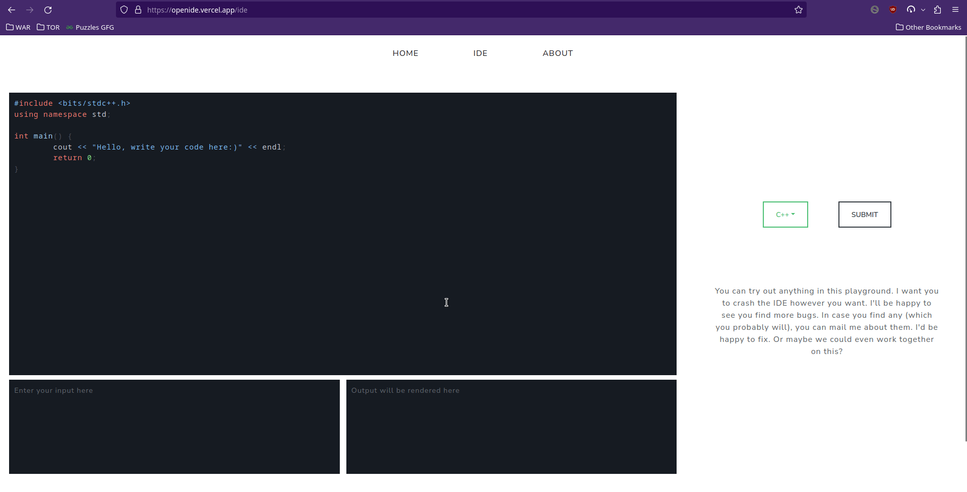 preview of dashboard