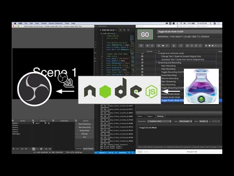 Node-OBSosc Example Video