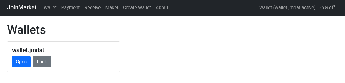 Unlock Wallet (prototype)