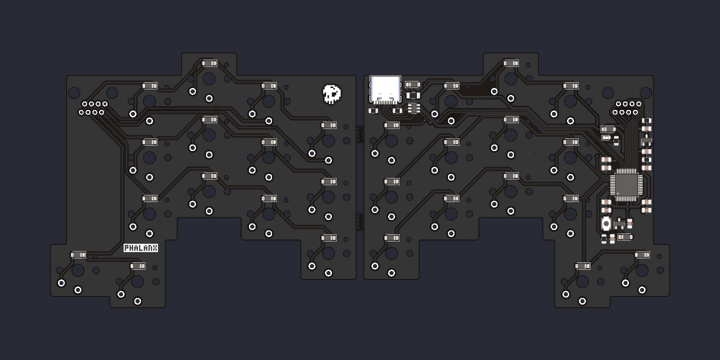 The Phalanx Keyboard, Version 0.1.0