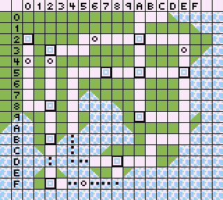 Town Map Grid