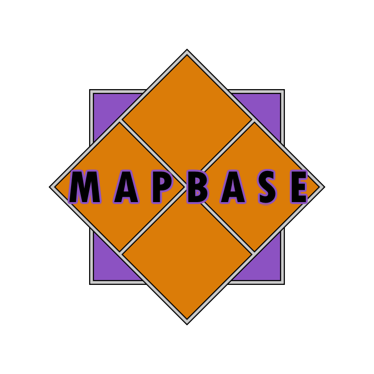 Mapbase Logo w/ text over