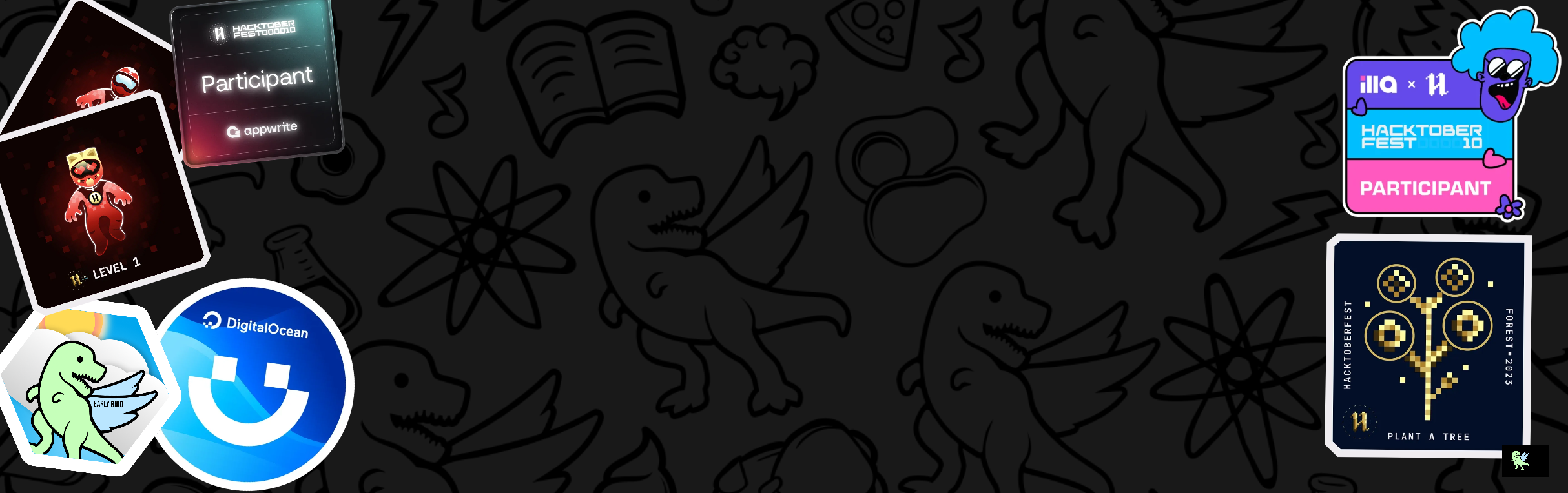 An image of @mylus's Holopin badges, which is a link to view their full Holopin profile