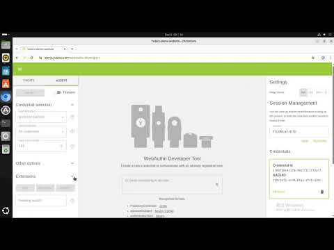 Virtual FIDO2 Demo